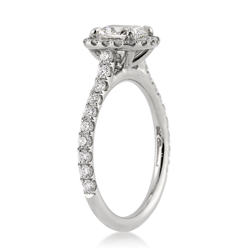 1.80ct Cushion Cut Diamond Engagement Ring