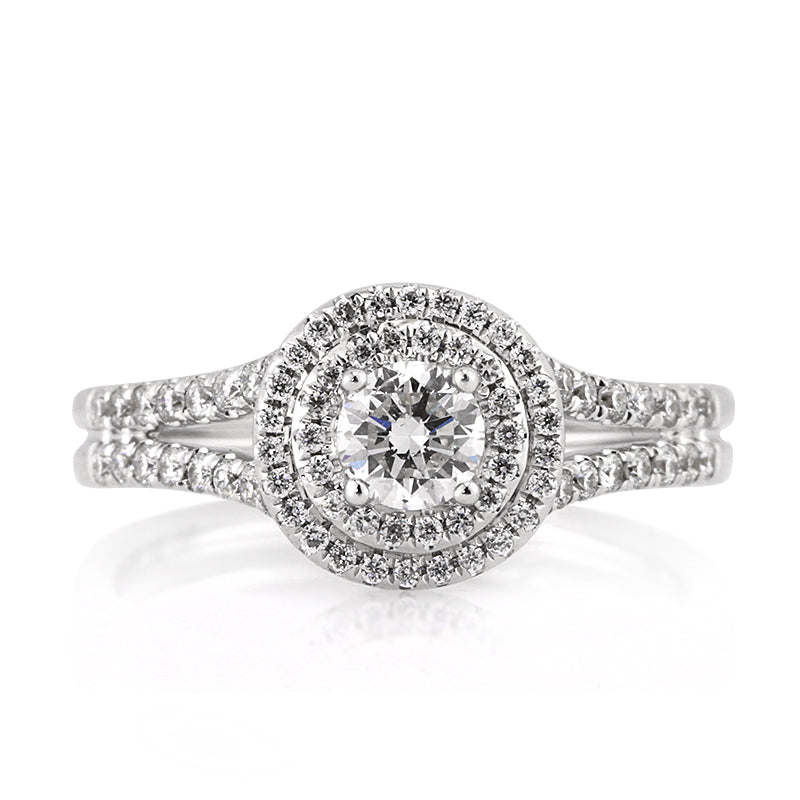 1.05ct Round Brilliant Cut Diamond Engagement Ring
