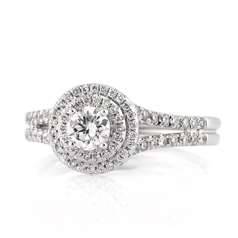 1.05ct Round Brilliant Cut Diamond Engagement Ring