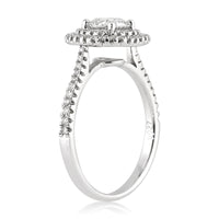 0.98ct Round Brilliant Cut Diamond Engagement Ring