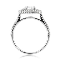 0.98ct Round Brilliant Cut Diamond Engagement Ring