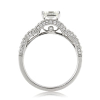 2.29ct Radiant Cut Diamond Engagement Ring