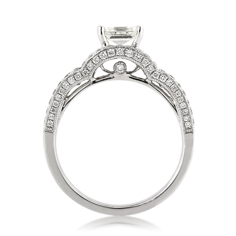 2.29ct Radiant Cut Diamond Engagement Ring