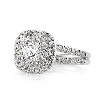 1.01ct Round Brilliant Cut Diamond Engagement Ring