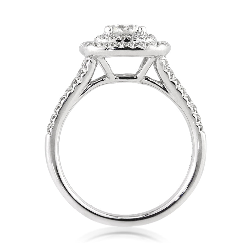 1.01ct Round Brilliant Cut Diamond Engagement Ring