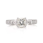 1.59ct Radiant Cut Diamond Engagement Ring