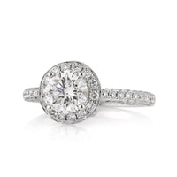 2.07ct Round Brilliant Cut Diamond Engagement Ring