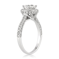 2.07ct Round Brilliant Cut Diamond Engagement Ring