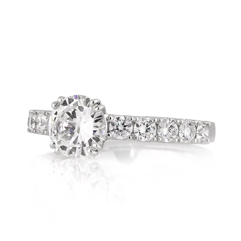 1.94ct Round Brilliant Cut Diamond Engagement Ring