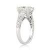 5.22ct Cushion Cut Diamond Engagement Ring