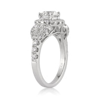 2.42ct Round Brilliant Cut Diamond Engagement Anniversary Ring