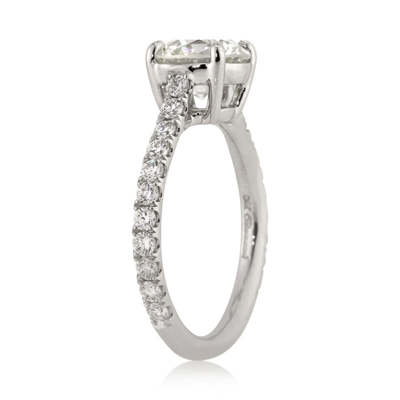 2.60ct Round Brilliant Cut Diamond Engagement Ring