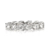 2.30ct Pear Shaped Diamond Eternity Band in Platinum