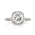 2.43ct Round Brilliant Cut Diamond Engagement Ring