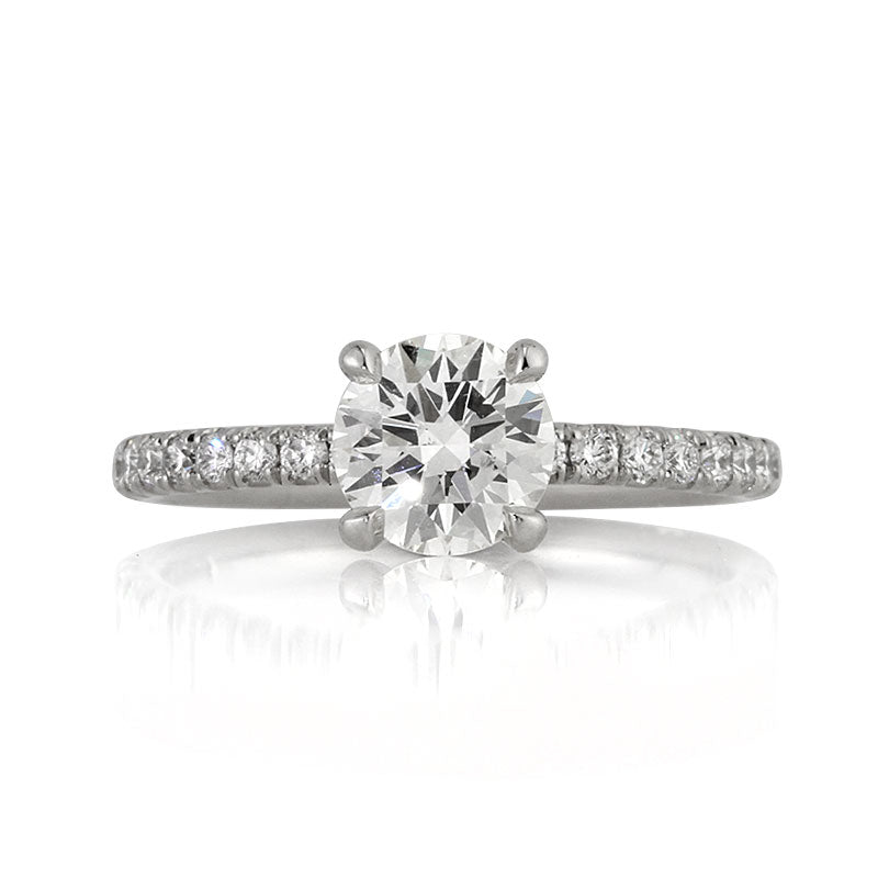 1.48ct Round Brilliant Cut Diamond Engagement Ring