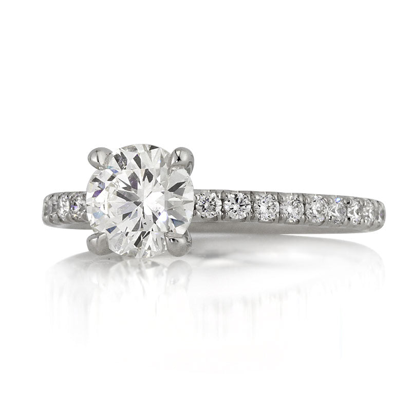 1.48ct Round Brilliant Cut Diamond Engagement Ring