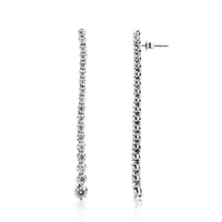 3.04ct Round Brilliant Cut Diamond Earrings
