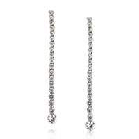 3.75ct Round Brilliant Cut Diamond Earrings