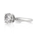 1.23ct Round Brilliant Cut Diamond Engagement Ring