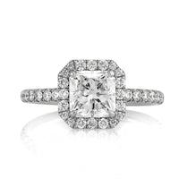 2.25ct Radiant Cut Diamond Engagement Ring