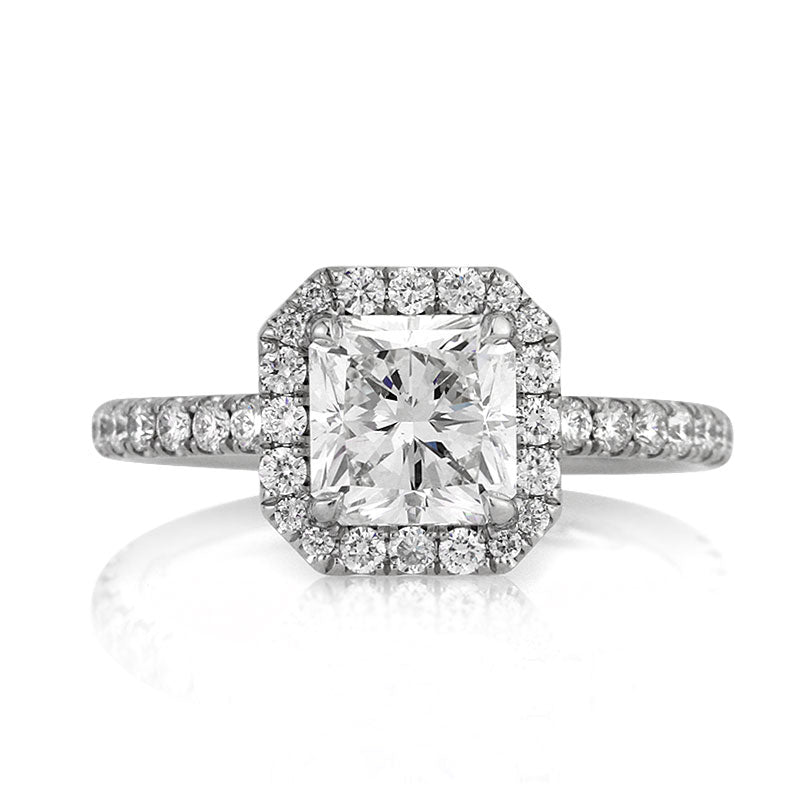 2.25ct Radiant Cut Diamond Engagement Ring