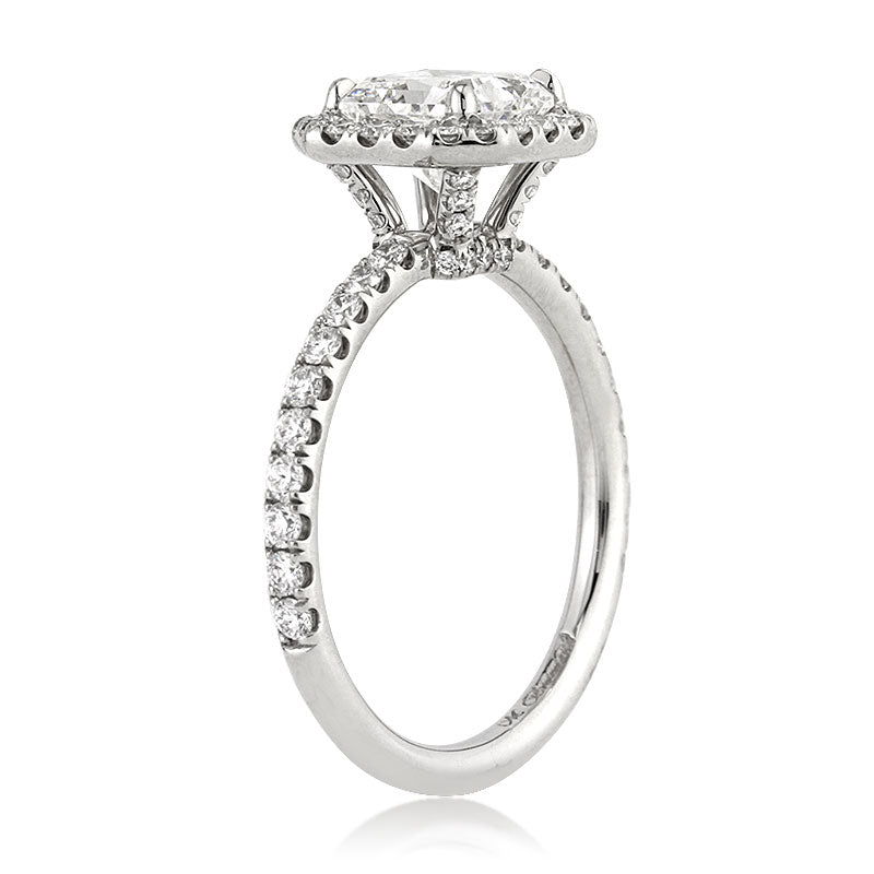 2.25ct Radiant Cut Diamond Engagement Ring
