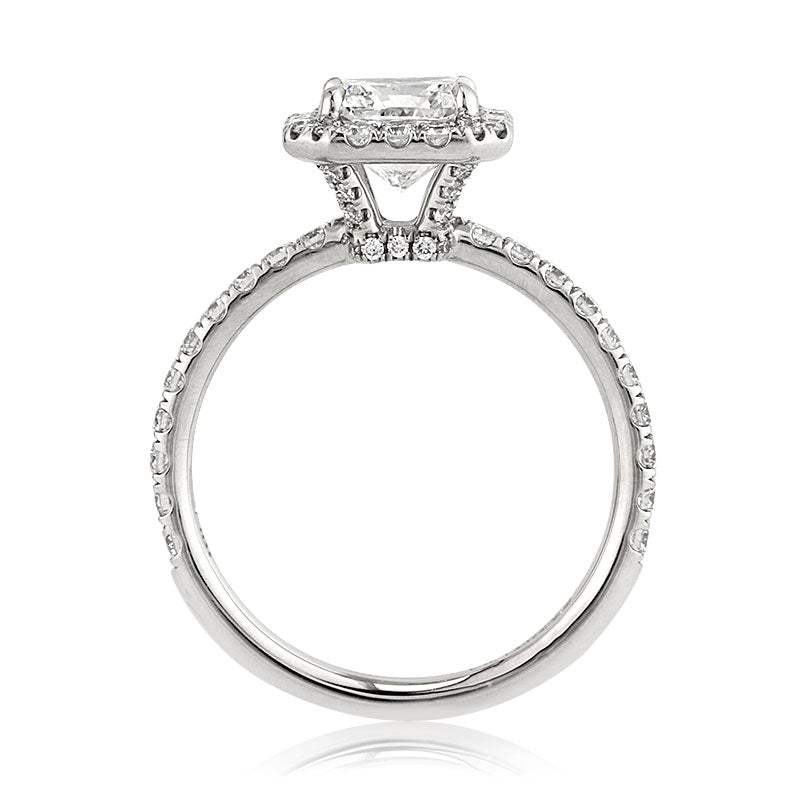 2.25ct Radiant Cut Diamond Engagement Ring