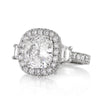 3.90ct Cushion Cut Diamond Engagement Anninversary Ring
