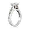 2.75ct Princess Cut Diamond Wedding Ring Set