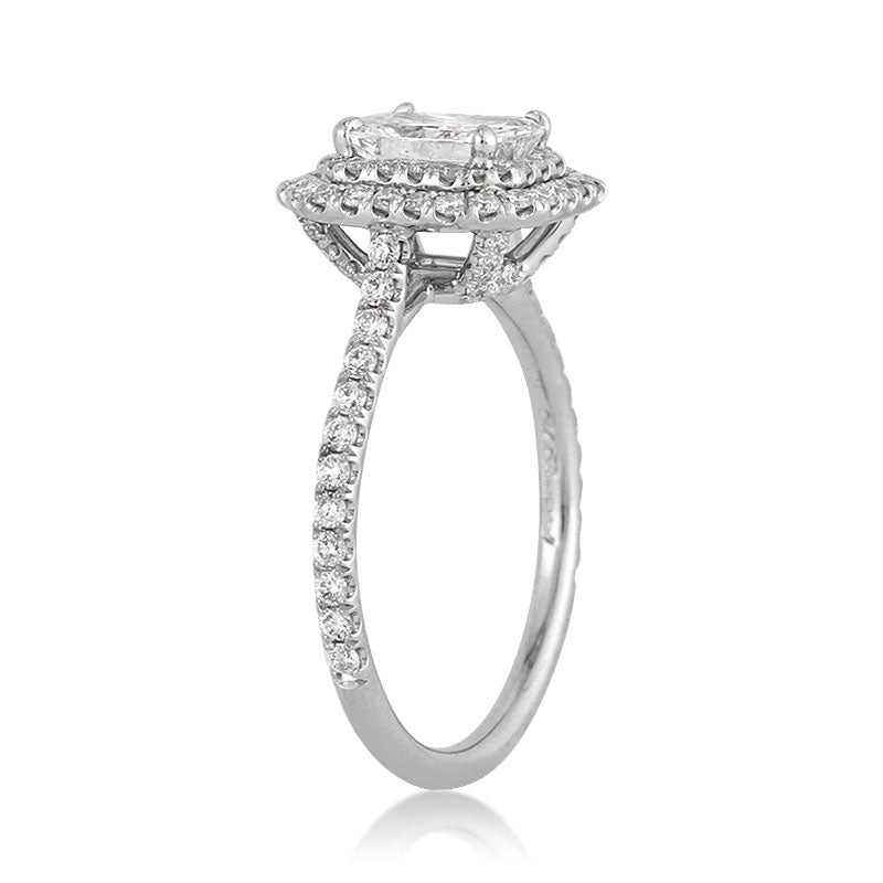 1.80ct Radiant Cut Diamond Engagement Ring