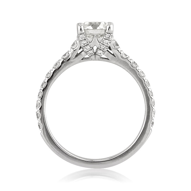 1.64ct Old European Cut Diamond Engagement Ring