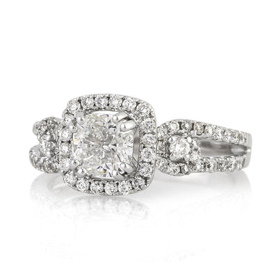 1.81ct Cushion Cut Diamond Engagement Ring