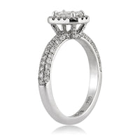 1.56ct Emerald Cut Diamond Engagement Ring