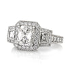 3.14ct Cushion Cut Diamond Engagement Ring