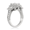 3.14ct Cushion Cut Diamond Engagement Ring