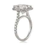 6.92ct Cushion Cut Diamond Engagement Ring