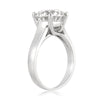 4.15ct Round Brilliant Cut Diamond Engagement Ring