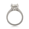 4.70ct Radiant Cut Diamond Engagement Ring