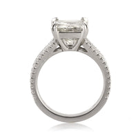 4.70ct Radiant Cut Diamond Engagement Ring