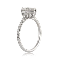1.58ct Pear Shaped Diamond Engagement Ring