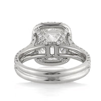 5.30ct Cushion Cut Diamond Engagement Ring