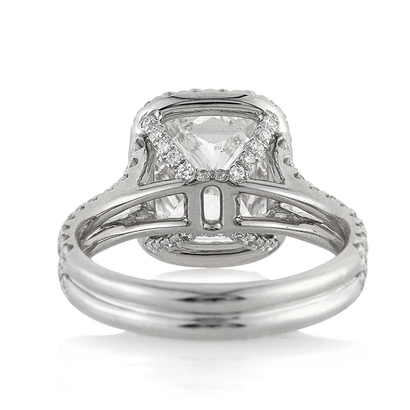 5.30ct Cushion Cut Diamond Engagement Ring