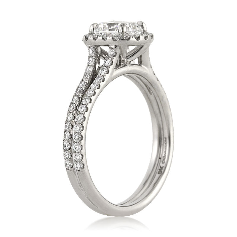 1.76ct Cushion Cut Diamond Engagement Ring