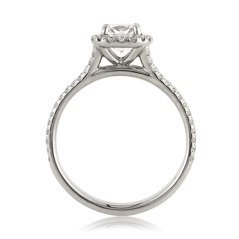 1.76ct Cushion Cut Diamond Engagement Ring