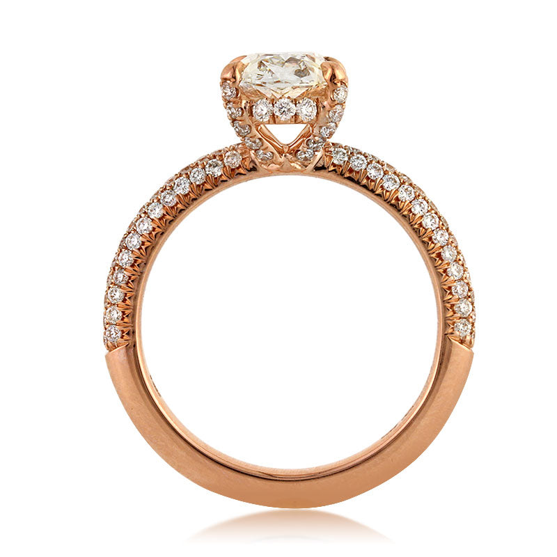 2.87ct Oval Cut Diamond Engagement Ring