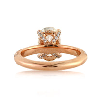 2.87ct Oval Cut Diamond Engagement Ring