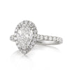 2.50ct Pear Shaped Diamond Engagement Ring