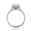 2.50ct Pear Shaped Diamond Engagement Ring