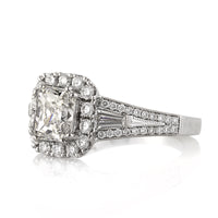 2.01ct Radiant Cut Diamond Engagement Ring