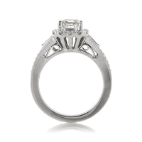 2.01ct Radiant Cut Diamond Engagement Ring